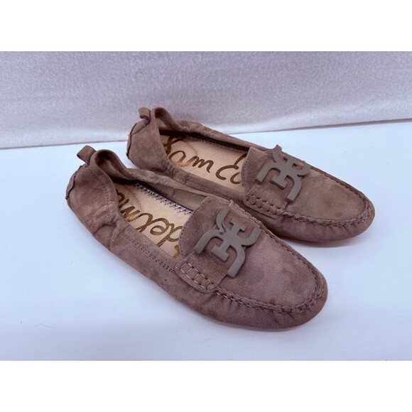 Sam Edelman Farrell Suede Driving Moccasin Loafers 8.5 Tan - Picture 1 of 6